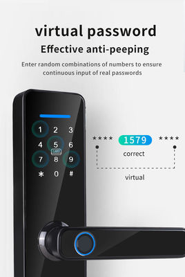 S811 Fingerprint Door Lock Intelligent Digital Code Door Lock