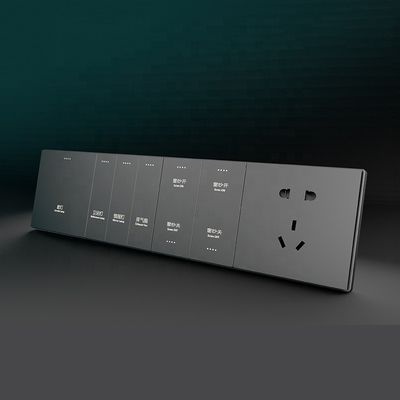 Intelligent Wifi Controlled Light Switch CE RoHS Wireless Smart Switch