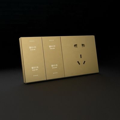 Intelligent Wifi Controlled Light Switch CE RoHS Wireless Smart Switch