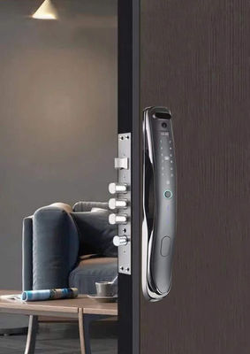 Fully Automatic 3D Face Recognition Smart Lock Fingerprint Password Door Lock for Apartment