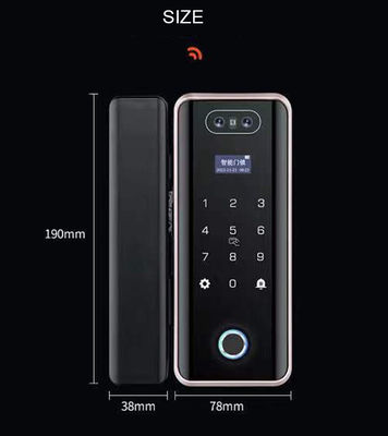 Intelligent G5S Glass Door Lock The Perfect Combination of Technology and Security