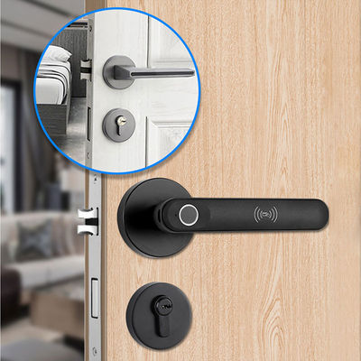 Wood Door Smart Lock Door Knob RFID Card S607L Keyless Door Knob