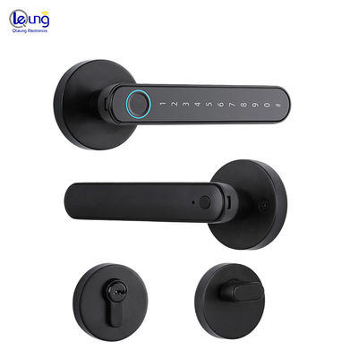 S604L Fingerprint Door Locks Tuya Smart Lock Door Thickness 35mm-55mm