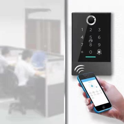 IP66 App Controlled Front Door Lock Waterproof Stainless Steel