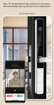 S608 Intelligent Lock Tuya TTLOCK Bluetooth APP Remote Control Locks Digital Smart Door Lock