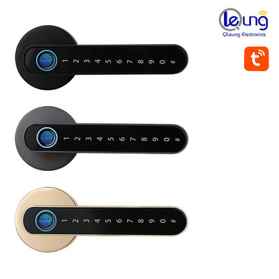 S604L Fingerprint Door Locks Tuya Smart Lock Door Thickness 35mm-55mm