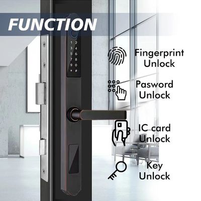 TuyaSmart Weatherproof Digital Lock ROHS Residential Door Locks Electronic