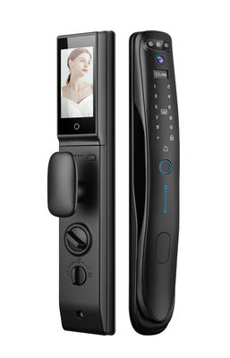 Fully Automatic 3D Face Recognition Smart Lock Fingerprint Password Door Lock for Apartment