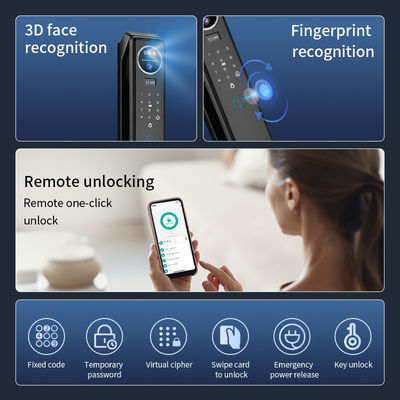 S959max 3D Face Recognition Tuya Intercom Camera Outdoor Smart Lock Intelligent