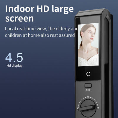 S959 3D Face Fingerprint Tuya Video Calling Smart Door Lock Keyless Automatic Card Access Wifi Biometric Home Hotel Lock