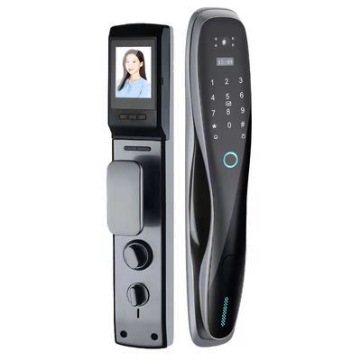 Qleung S928MAX Fully Automatic Usmart Go Wifi Remote Control Doorlock Password Biometric Fingerprint Smart Door Lock