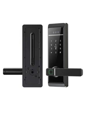 Qleung New Design Tuya Door Lock Face Recognition Palm Print Fingerprint Password Card Key Unlock Smart Home Door Lock