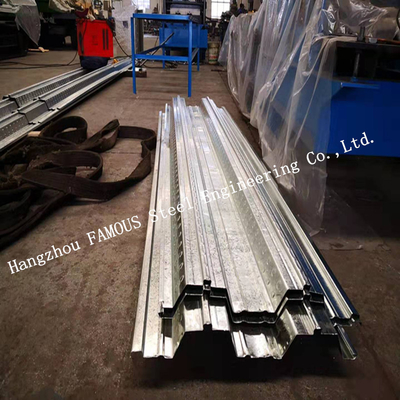 Galvanized Steel Composite Metal Decking 60 80 for Floor Slab Construction