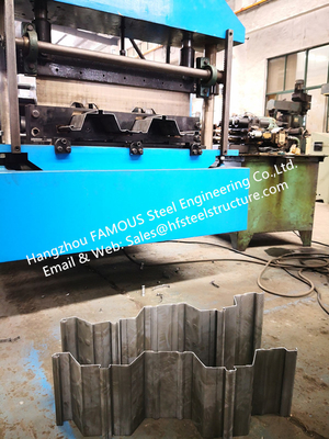 Galvanized Steel Composite Metal Decking 60 80 for Floor Slab Construction