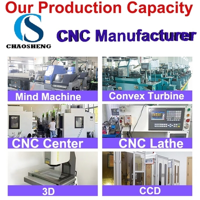 Aluminum Cnc Prototype Machining Small Parts Cnc Turning Parts Aluminum Flange Parts for Base on Drawings