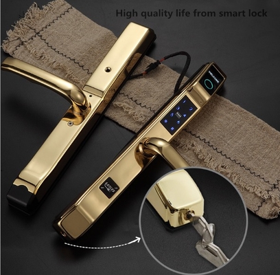 IP65 Waterproof Smart Fingerprint Door Lock with Tuya APP WiFi Control