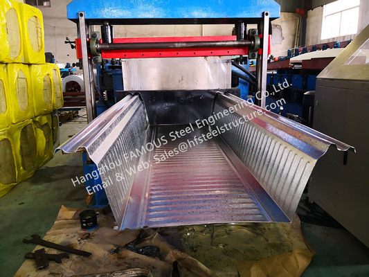 Galvanized Steel Decking Sheet 2.0mm Composite Metal Floor Deck