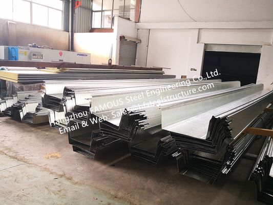Galvanized Steel Decking Sheet 2.0mm Composite Metal Floor Deck