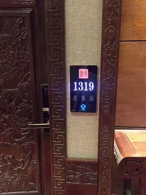 220V Hotel Doorplate Switch with Touch Control and 5-Year Warranty LED Doorplate