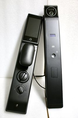 Smart Door Lock with 40-120mm Door Thickness 7.4V 4200mAh Battery and 6068/240*24mm Mortise