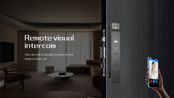 Qleung S940max Fully Automatic Lock with 3D Face Recognition and Palm Vein Unlock Tuya Smart Home Door Lock