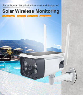 Wholesale Smart Camera C02 High Waterproof IP67 Tuya Wifi System Two-way Audio Night Vision Solar Camera