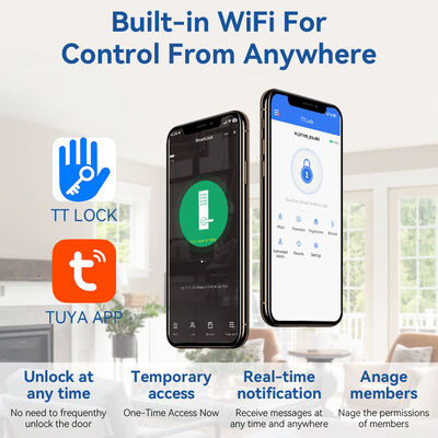 New Lock Model S850 Tuya Door Lock Smart Home Door Lock Support Multiple Languages