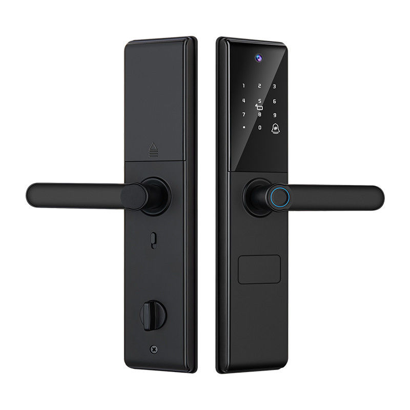 S829MAX Wifi Camera Lock Tuya APP Digital Viewer Lock Biometric Fingerprint Smart Door lock
