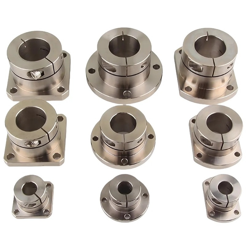 Aluminum Cnc Prototype Machining Small Parts Cnc Turning Parts Aluminum Flange Parts for Base on Drawings