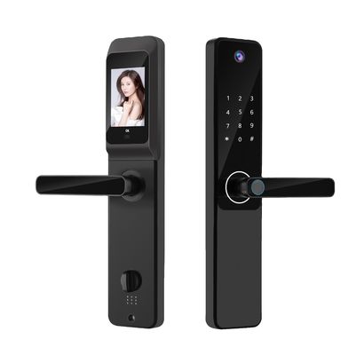 Secure Apartment Camera Door Lock Tuya Wireless Door Lock With Camera