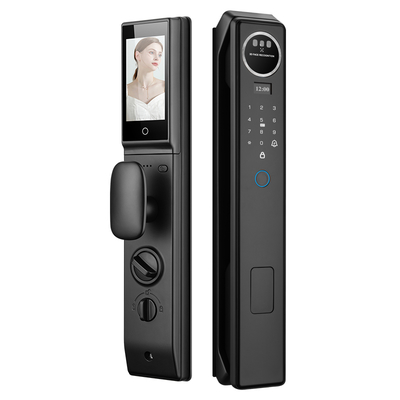 S959max Automatic Fingerprint 3D Face Recognition Door Lock with Tuya Active Video Calling WiFi Access Control Smart Home Door Lock