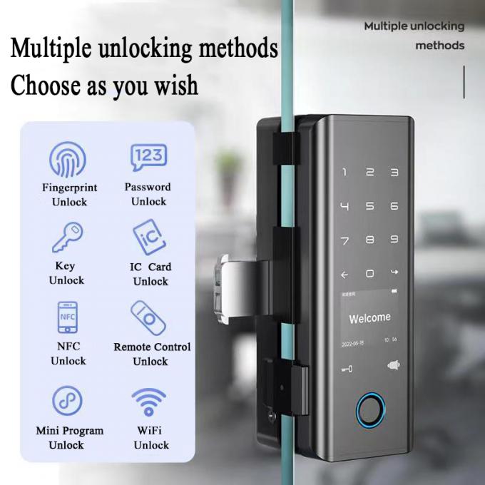 Qleung G9S Tuya Doorbell Card Password Fingerprint Digital Lock Smart Home Door Lock 4